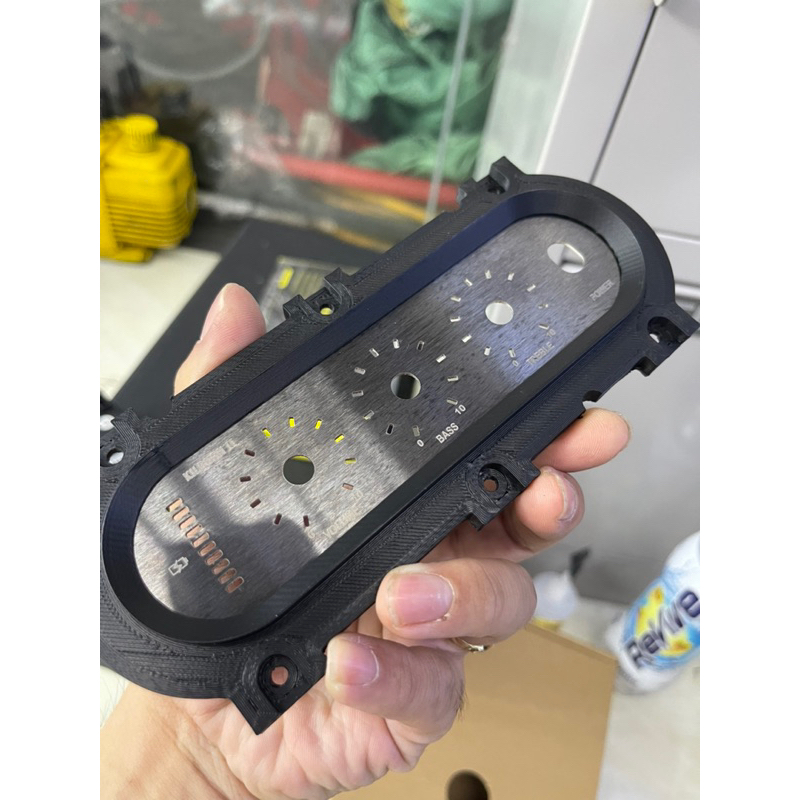 ขอบควบคุมพลาสติกพิมพ์ลาย 3D สําหรับกล่อง zin marshall killburn 2