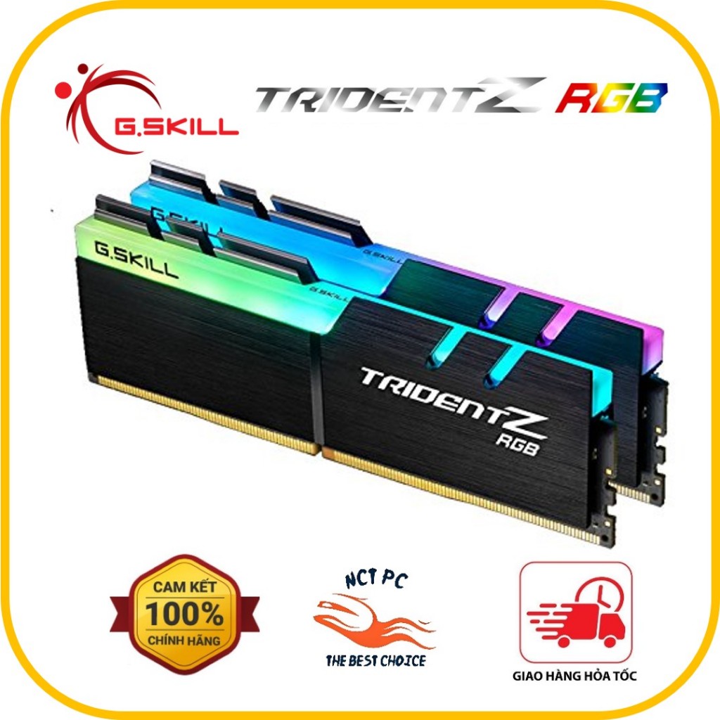 Ddr4 Gskill 8GB 3000Mhz 3200Mhz Trident Z RGB Ram - ของแท ้ ครั ้ งที ่ 2