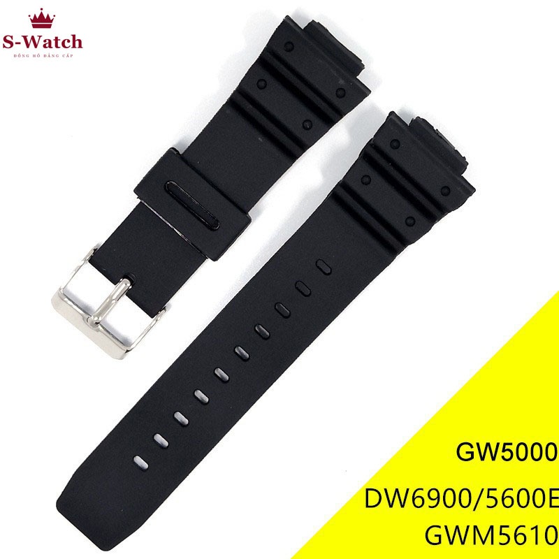 G-shock เฉพาะสายทดแทนสําหรับ Casio Casio นาฬิกา Casio Casio Ghock Dw5600 Dw5610 5600e 6900 Gwm5610
