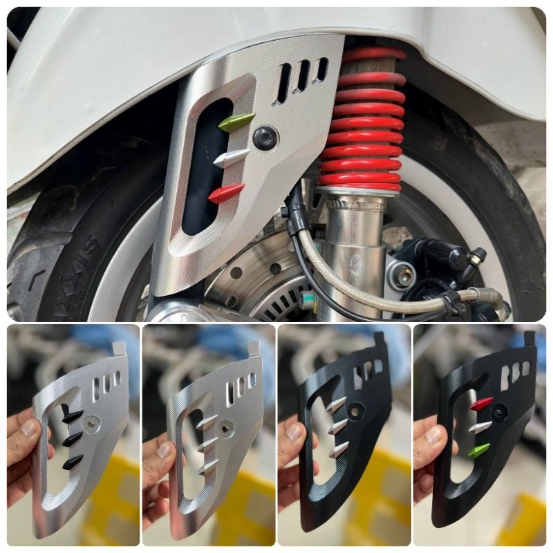 JS Manuf CNC 3D VESPA ที่หุ้มส้อม