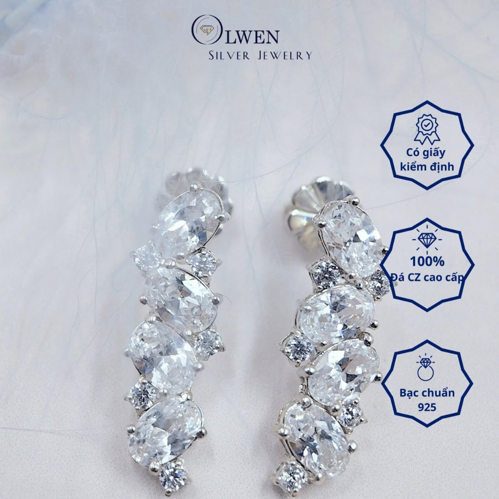 HA304 ต่างหูดีไซน์มีเสน่ห์คู่