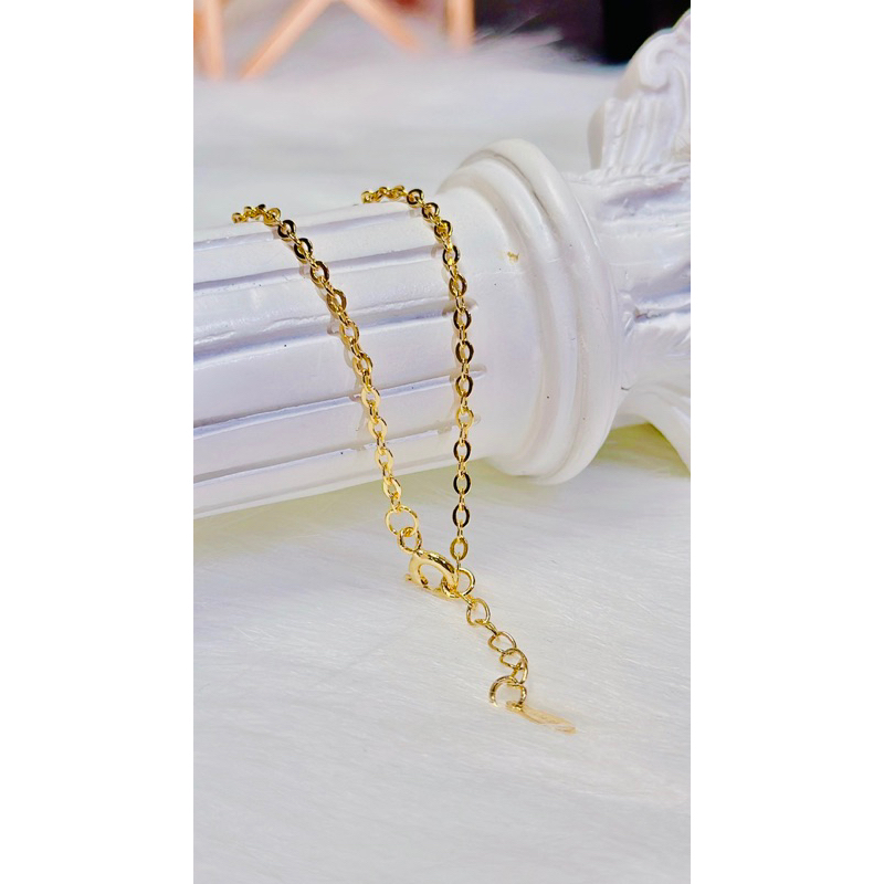 NLJ GOLD-PLATED SILVER BRACELET WITH SMALL CURVED JAR MODEL