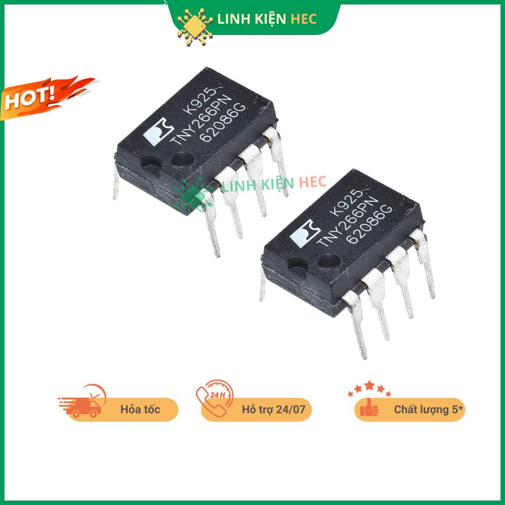 TNY266PN แหล่งจ่ายไฟ DIP-7 ของแท้ Ic ช่วยให้คุณภาพ linhkienhec