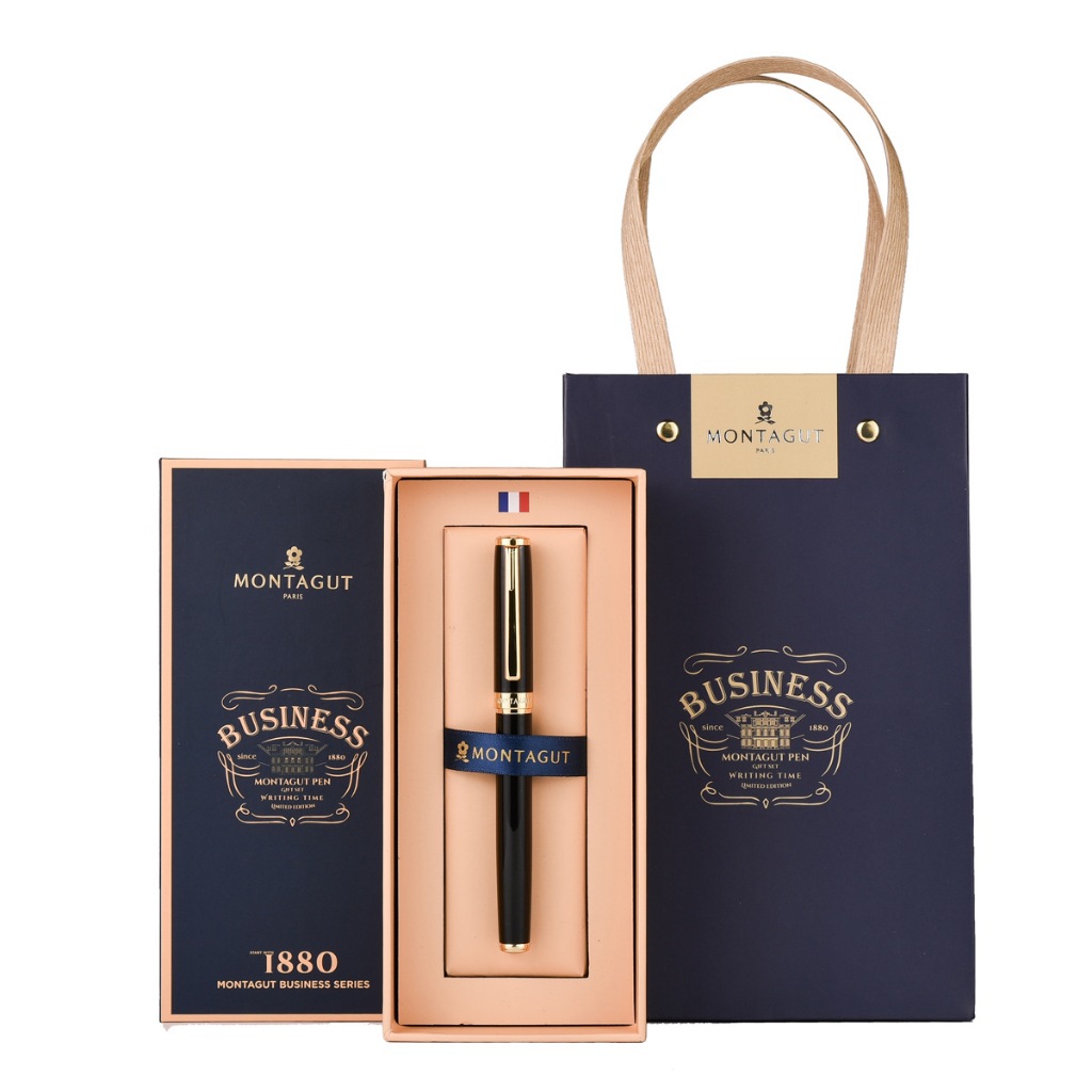Montagut ปากกาลายเซ็นพรีเมี่ยม ปากกาสลักชื่อ ขอ Fullbox