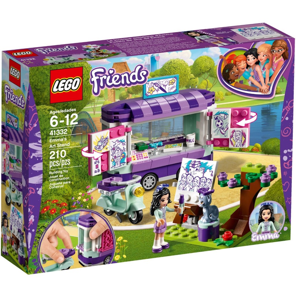 41332 รถศิลปะมือถือของ LEGO FRIENDS Emma