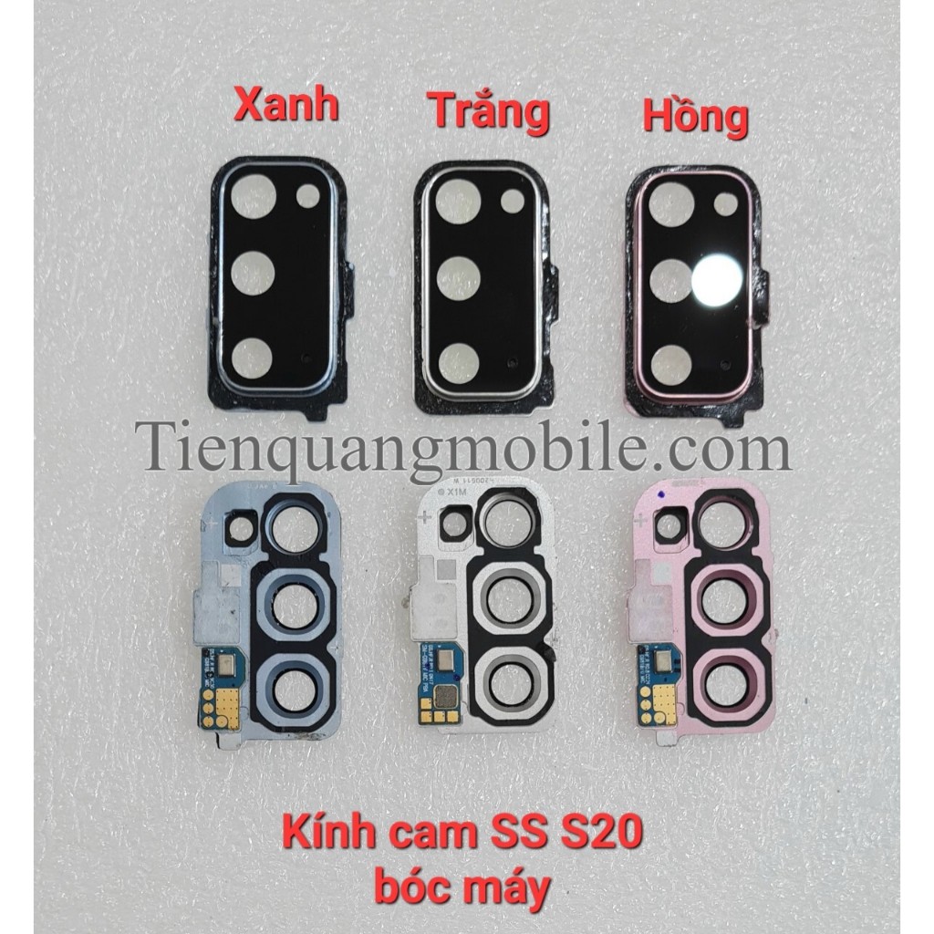 Samsung S20, S20 Plus, Note 20 Ultra, S21 แก้วสีส้มพร้อมกรอบ (ทุกสี-ทุกรูปทรง)