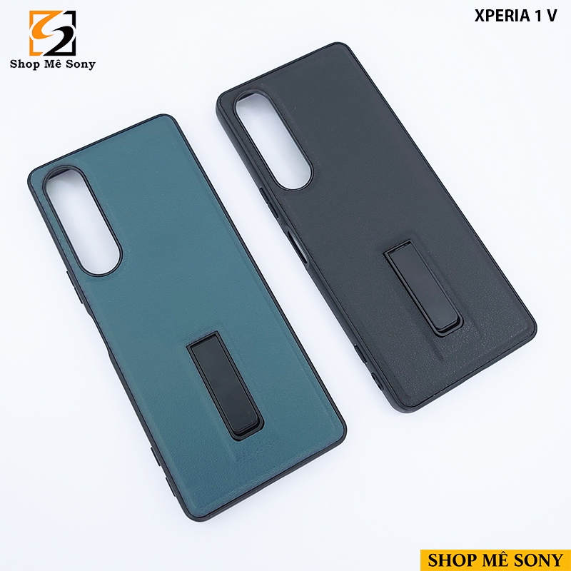เคสหนังพร้อมขาตั้งสําหรับ Xperia 1 VI - Xperia 10 VI - Xperia 1 V - Xperia 5 V - Xperia 1 IV - Xperi