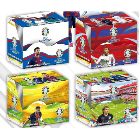 New Football Card Star Ronaldo Messi Soccer Star Card Set