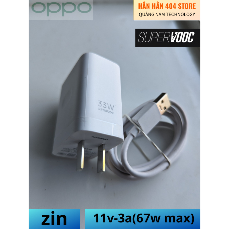 เครื่องชาร์จ oppo 33w SuperVooc 2.0 ของแท้สําหรับ oppo reno 7z