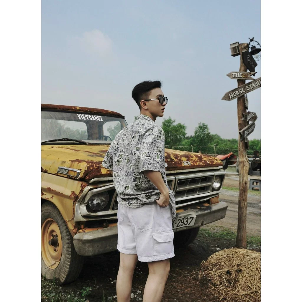 RYAN Pocket Jeans Shorts กางเกงยีนส์ขาสั้นผู้ชาย thumbnail 9
