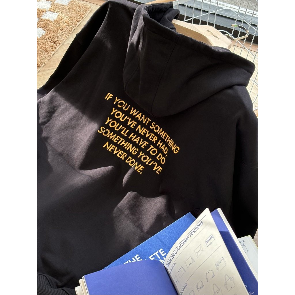 Levents SOMETHING ZIPPER HOODIE เสื้อแจ็คเก็ต Unisex dx.resell