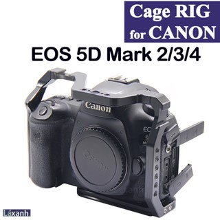 CANON EOS 5DII 5DIII 5DIV | Rig กรงกรอบป้องกันสําหรับแขวนอุป…