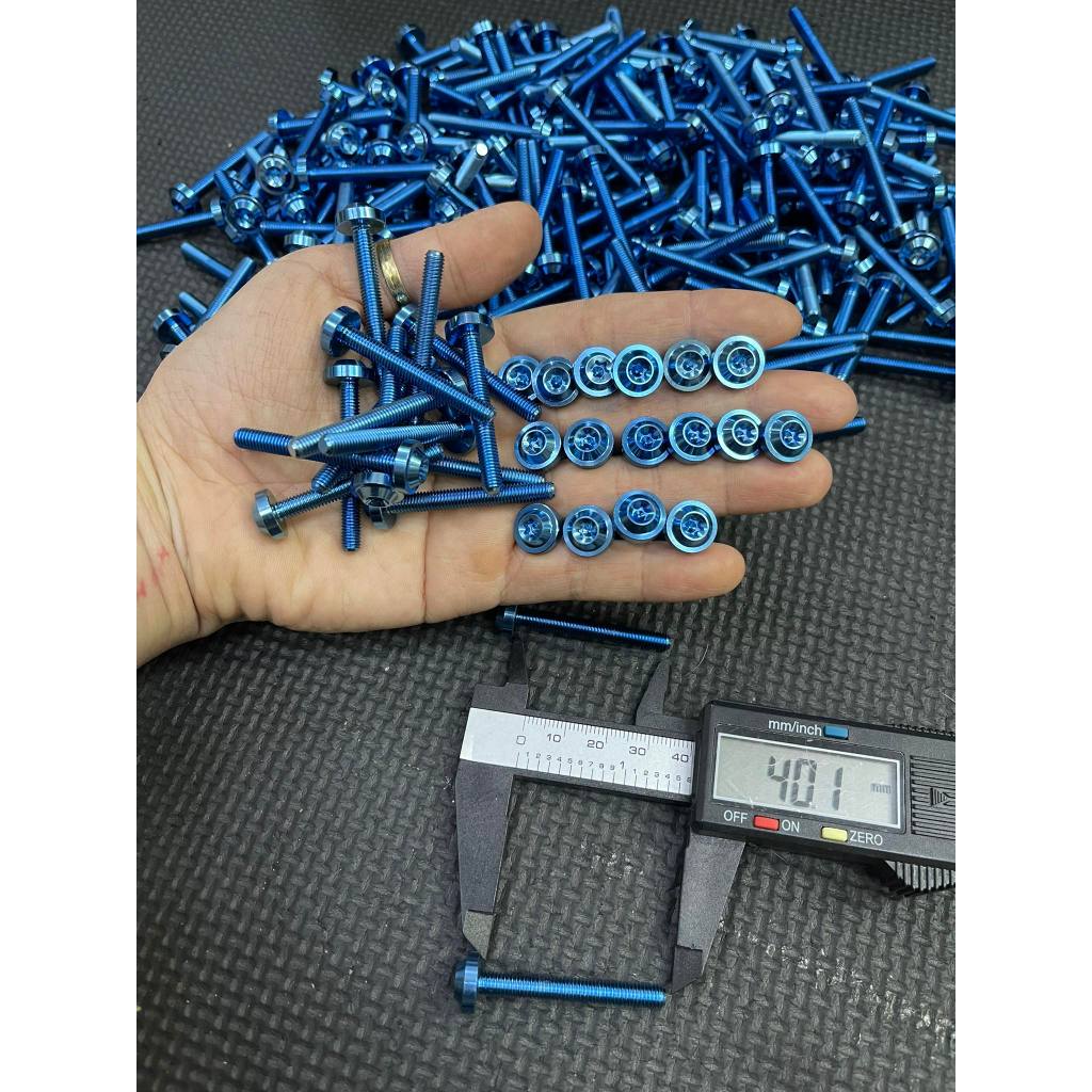 GR5 5li40 สกรูไทเทเนียมแม้กระทั่งเล็ก (M5*40 h5d12 หัวเล็ก) จับได้หลายตําแหน่ง