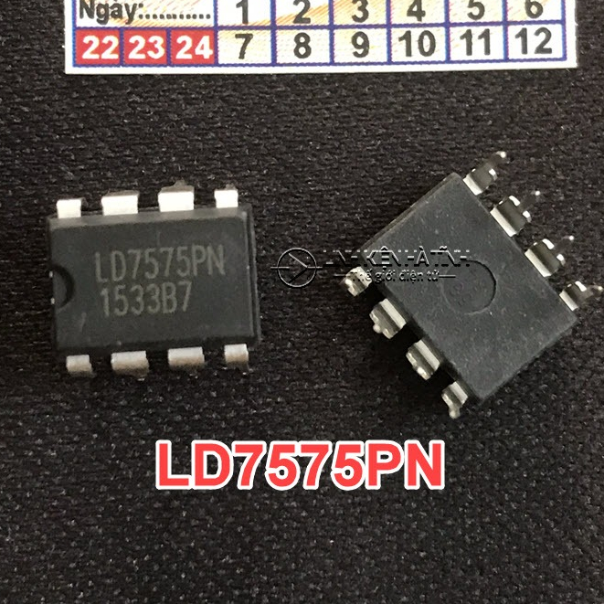 ไอซี 3 LD7575PN กําลังไฟ LD7575 DIP-8 pxb2