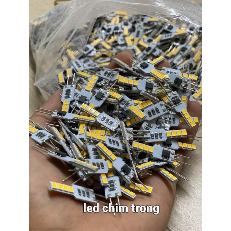 หลอดไฟ LED เปลี่ยนไฟ LED ผิด ไฟนกใส เม่น (คอมโบไฟ LED 10 ดวง)