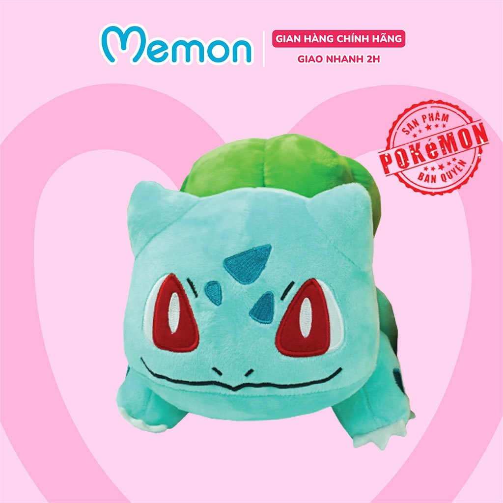 Memon Premium Pokemon Fushigidane Frog Teddy Bear