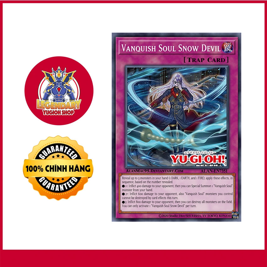 การ์ด Yugioh ดั้งเดิม] Vanquish Soul Snow Devil