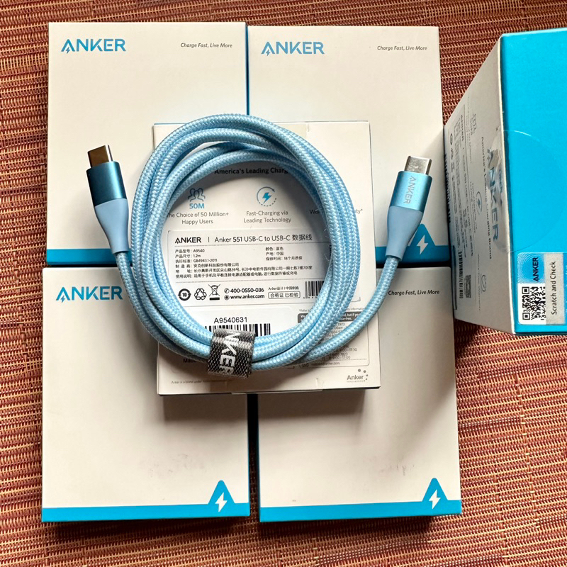 สาย Anker 511 Type C to C Starway 60w 1.2m A9540 ใหม่