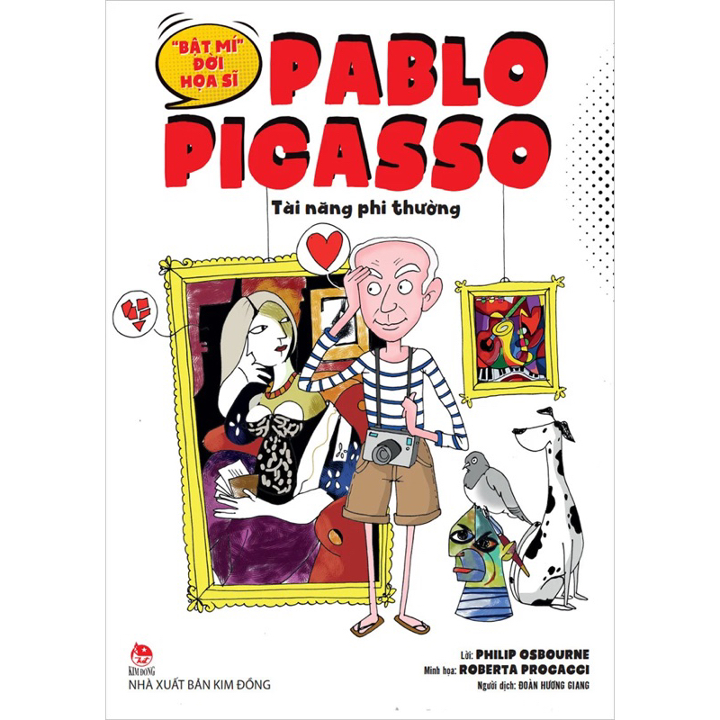 หนังสือ-"เปิด" ชีวิตศิลปิน Pablo Picasso - ความสามารถพิเศษ (คิมดง)