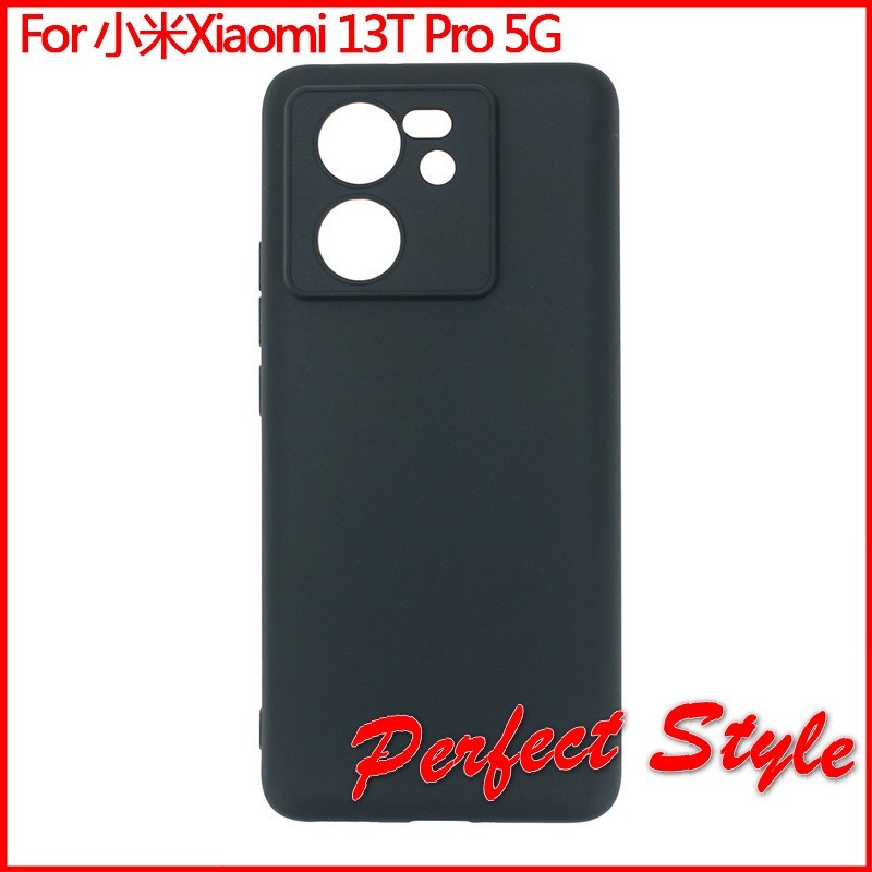 Xiaomi Mi 13T / 13T pro / K60 เคส TPU สีดํานุ่มพิเศษ