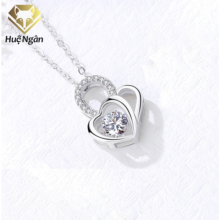 Hue Ngan สร้อยคอเงิน 925 - หัวใจน่ารัก PP1959