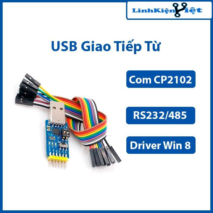 การสื่อสาร Usb จาก Com CP2102 ถึง TTL RS232/485 3V3 / 5V V2 รับไดรเวอร์อัตโนมัติ Win 8
