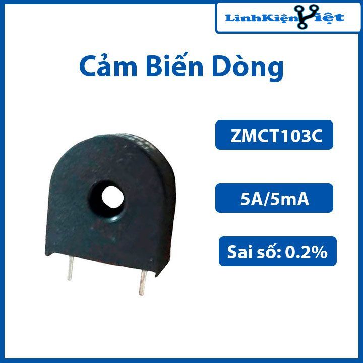 Zmct103c 5A/5mA เซ็นเซอร์กระแสไมโครข้อผิดพลาด