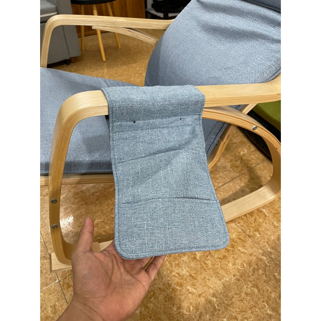 MIN HOUSE Storage Bag กระเป๋าแขวนมือผ้าคุณภาพสูง เก้าอี้ Poang สะดวก