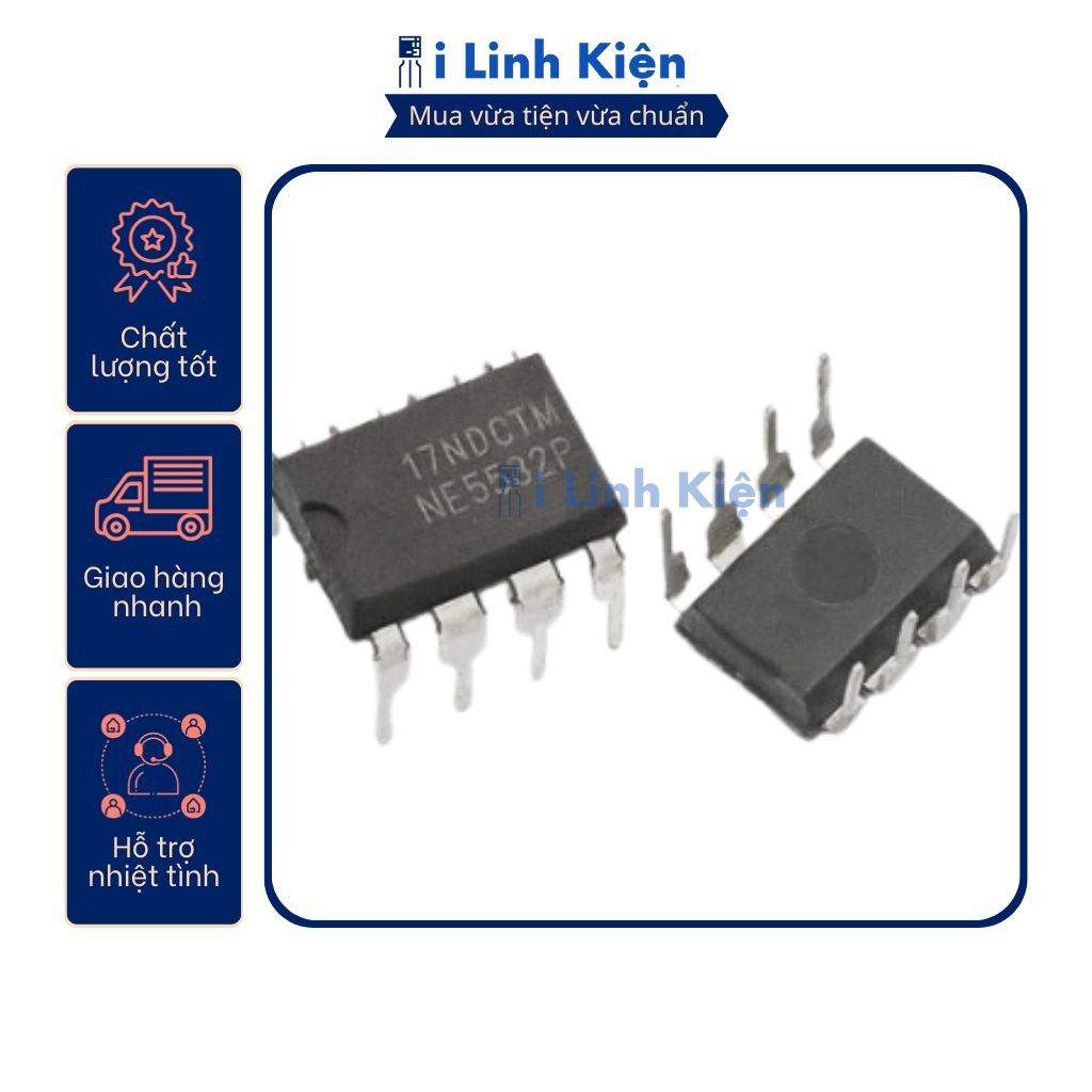 TI ของแท้ คุณภาพสูง IC NE5532P DIP-8