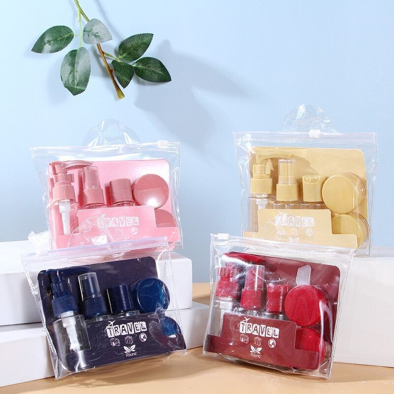 Prreti 7-Item Cosmetic Extraction Set สําหรับมินิเดินทางสะดวก