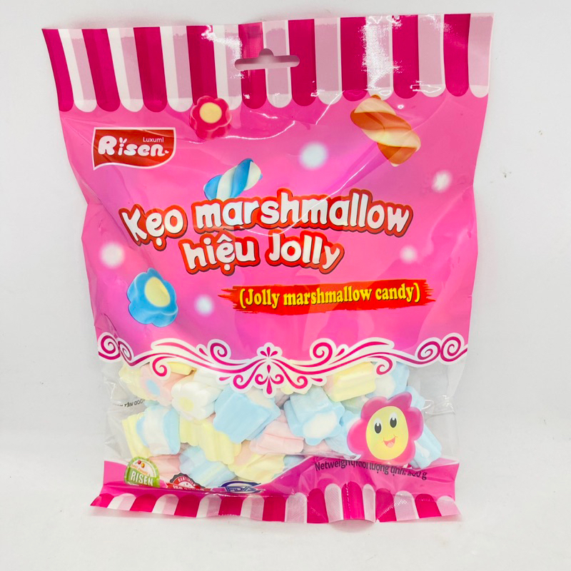 Marshmallow Jolly Risen Marshmallow Marshmallow 200g NgoctoanMart