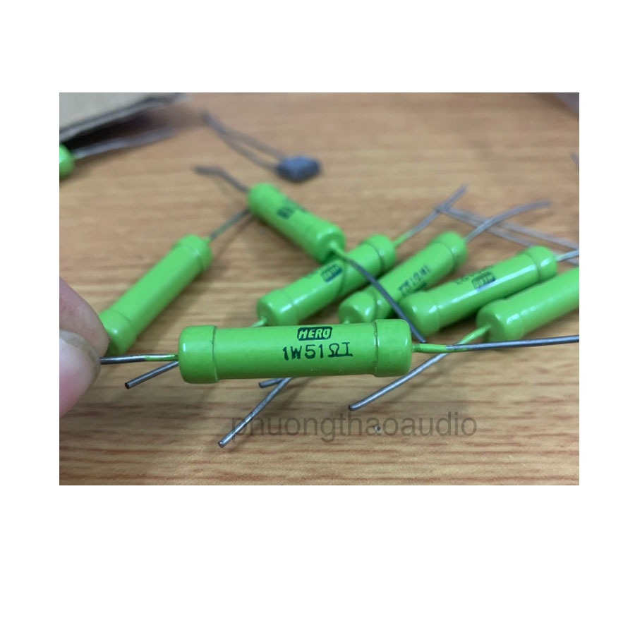 51R 1W 100R 1W ตัวต้านทานไขลาน