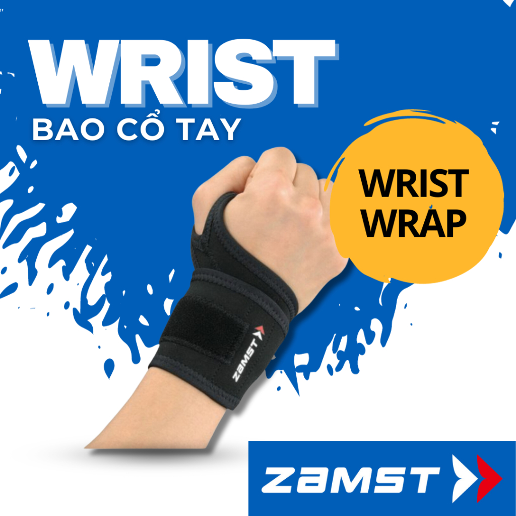 เข็มขัดพยุง ZAMST WRIST WRAP WRIST ของแท้