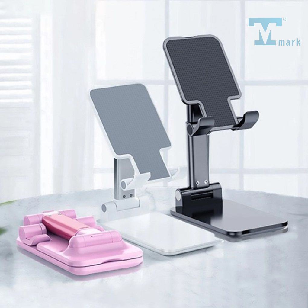 F10 ที่วางโทรศัพท์แบบพับได้และที่วางโทรศัพท์ลายแอปริคอท 5 กลีบ LMS