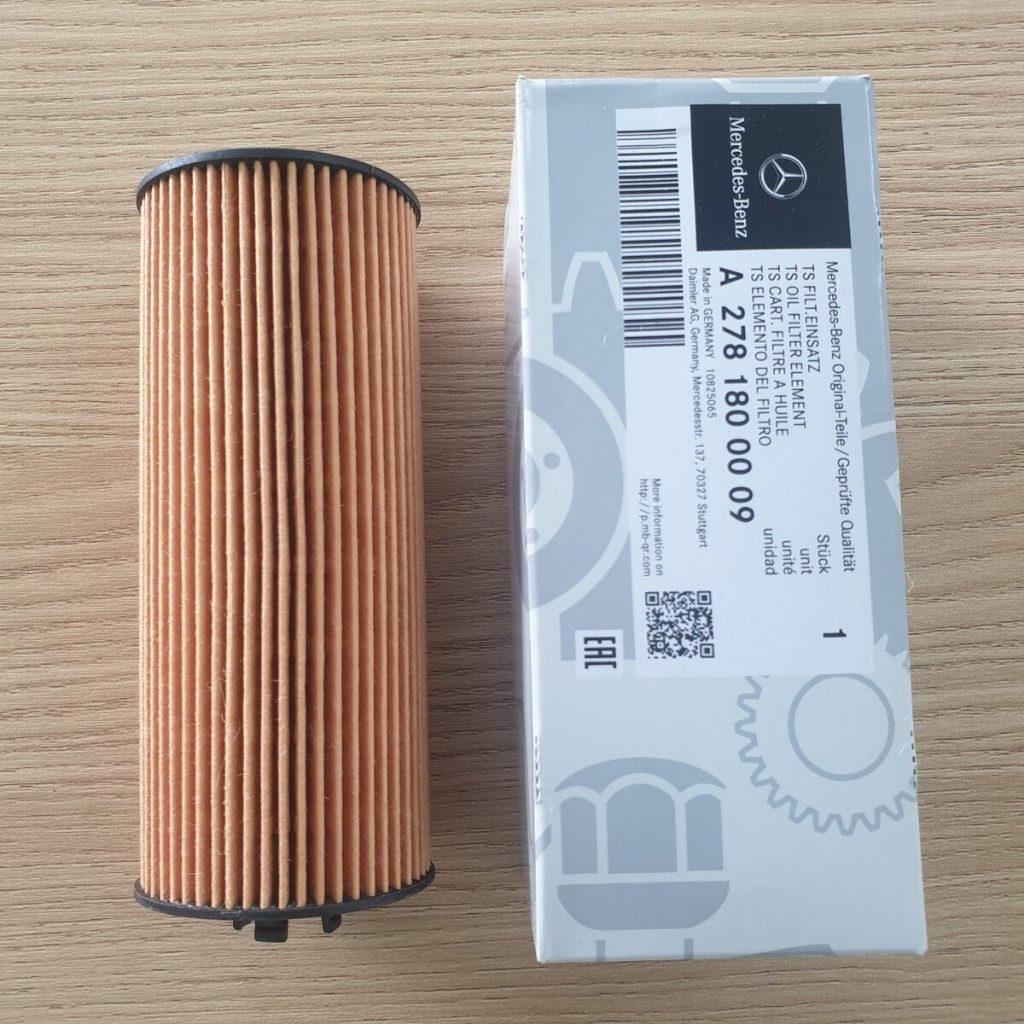 กรองน้ํามันเครื่องสําหรับ Mercedes S500 G63 - A 278 180 00 09, A2781800009