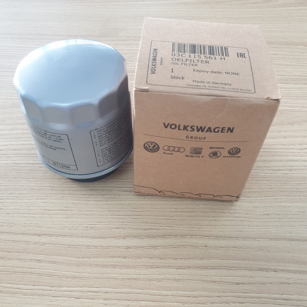 กรองน้ํามันเครื่อง Volkswagen Polo - 03C 115 561H, 03C 115 561B, 03C115561ชม. 03ค115561บีบี