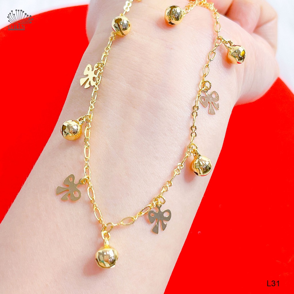 Orin L31 กําไลข้อเท้ารูปโบว์ดีไซน์ระดับไฮเอนด์