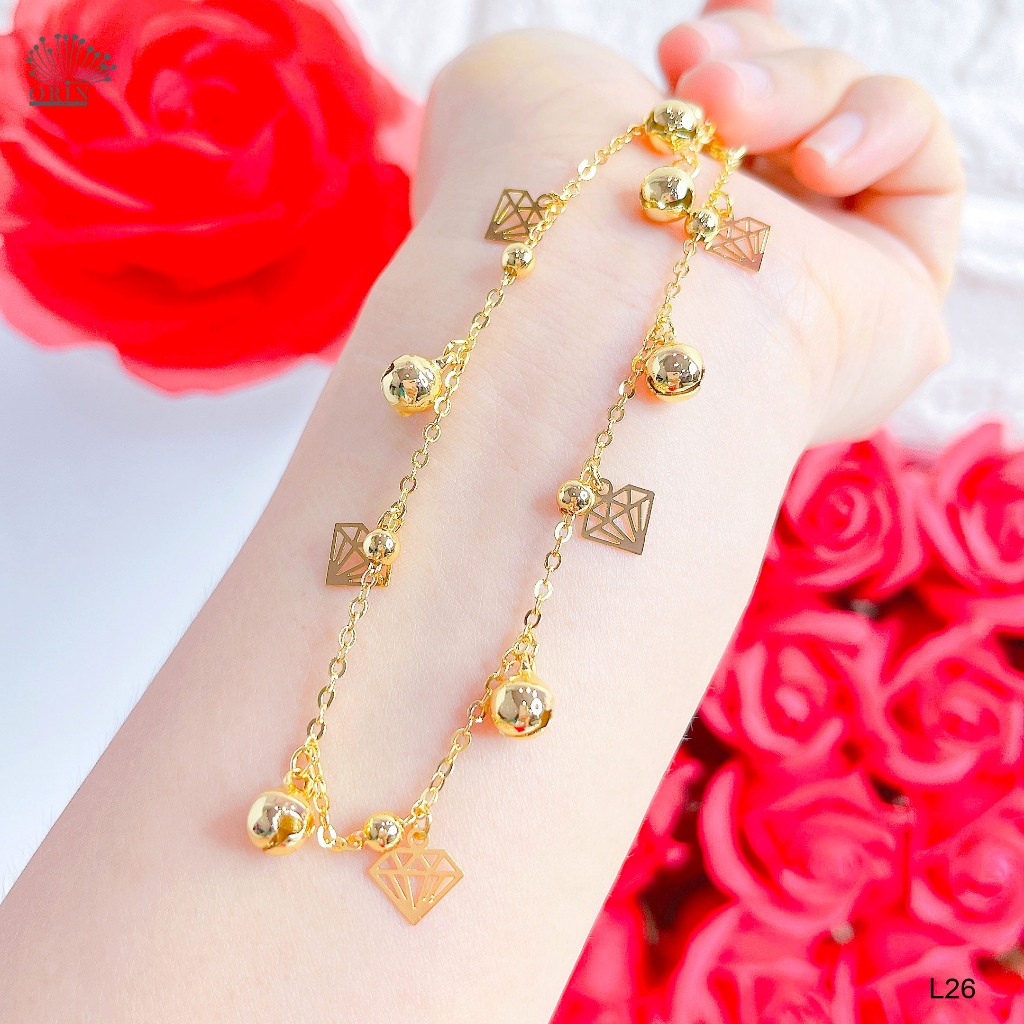 Orin L26 กําไลข้อเท้ารูปเพชรดีไซน์ระดับไฮเอนด์