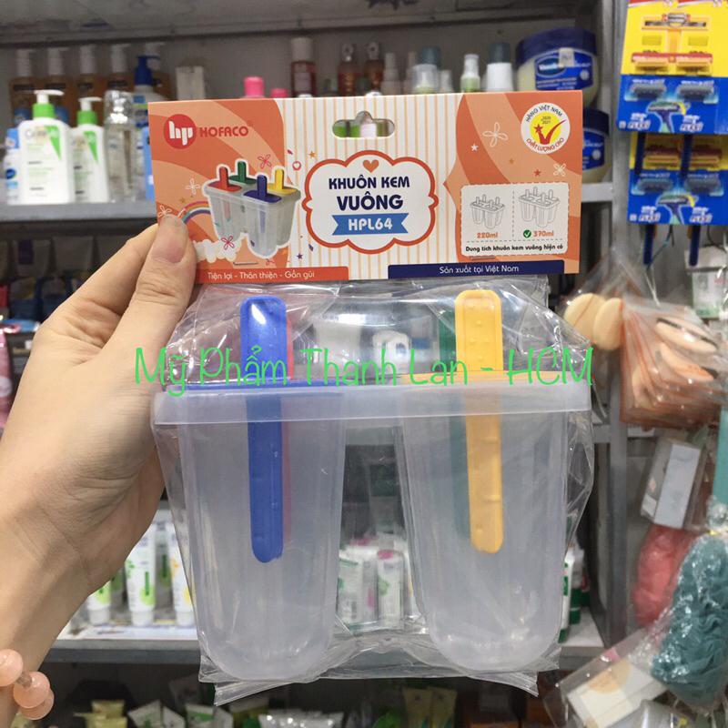 SQUARE ICE CREAM MOLD - HOFACO HPL 64 ของแท้