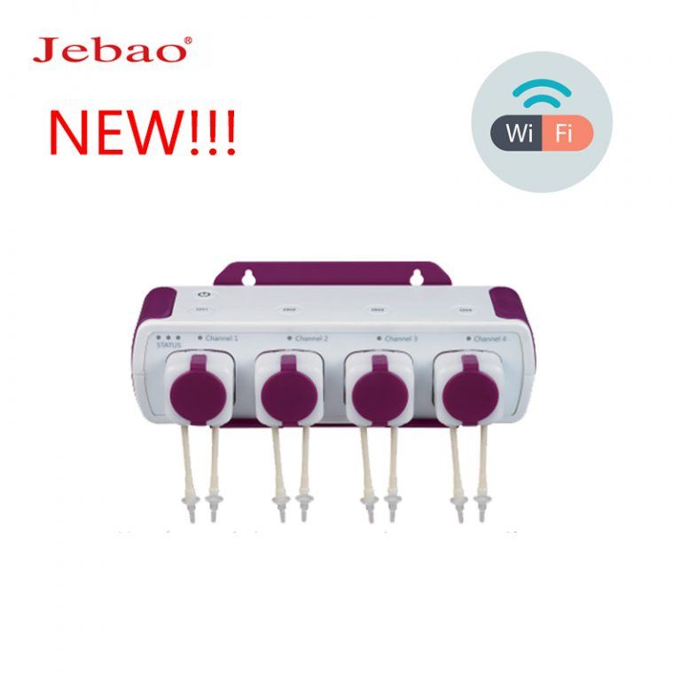 รุ ่ นใหม ่ Jebao MD-4.4 wifi Doser, ปั ๊ มเชิงปริมาณอัตโนมัติปรับปรุงมาตรฐานมากขึ ้ น