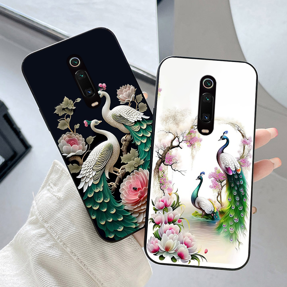 เคส Xiaomi Redmi K20 / K20 Pro / Redmi K30 / Redmi K30 Pro พิมพ์ลายนกยูง / เคสสวย