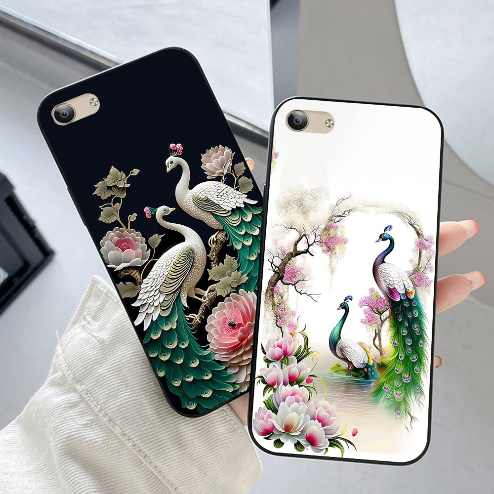 เคส Vivo vivo y53 / vivo y55 2015 / vivo x9 / vivo y71 พิมพ์ลายนกยูง / เคสสวยๆ