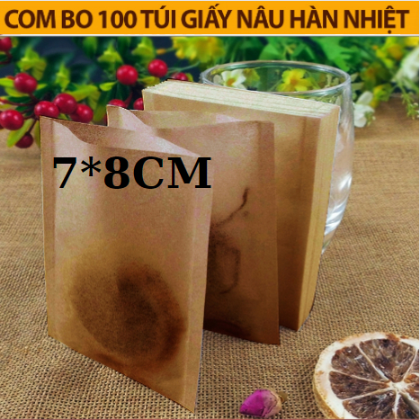 ถุงกรองชาและกาแฟ KOREAN COOKING PAPER 7x8cm - Babap
