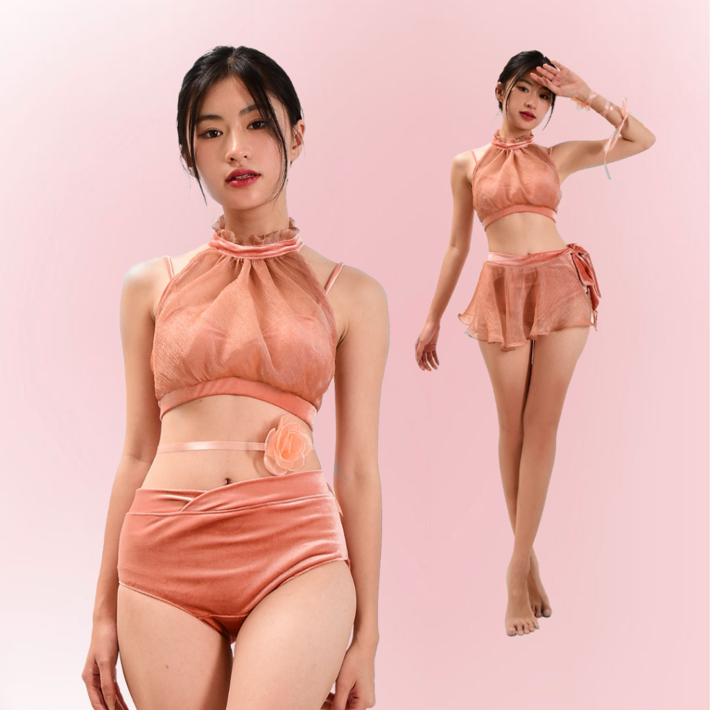 Spincess Polewear Belle Pink (รูปถ่ายจริงทางร้านถ่าย - สินค้าออกแบบ)