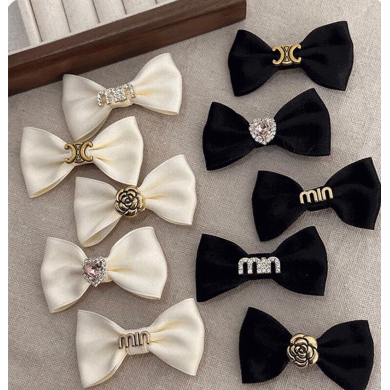 กิ๊บติดผมโบว์แฟชั่นเกาหลีสําหรับผู้หญิง miumiu