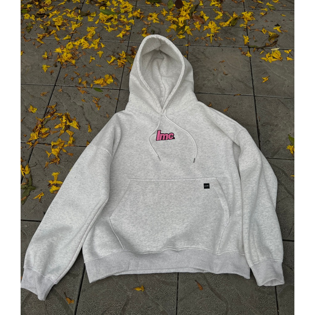 LMC PINK PEPPER GREY BABY HOODIE A74 LUMIHOUSE