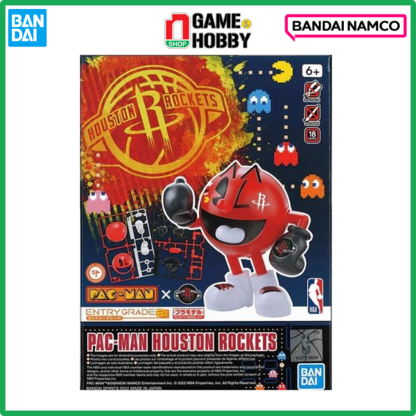 PAC-MAN HOUSTON ROCKETS MODEL - เกรดเข้าของแท้ BANDAI