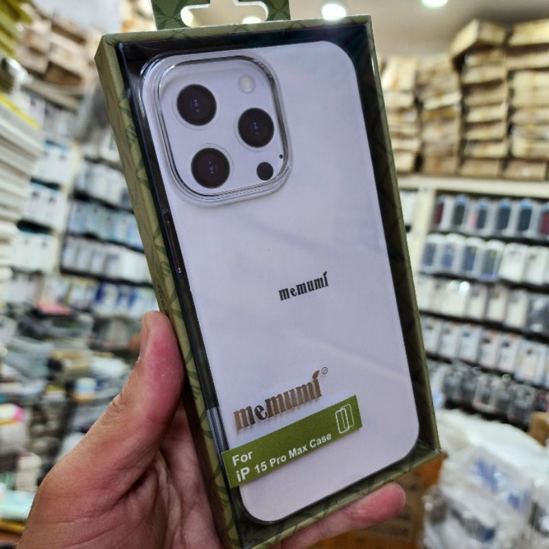 Memumi เคสใสสําหรับ iPhone 15, iPhone 15 Plus, iPhone 15 Pro และ iPhone 15 Pro Max.
