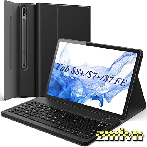 แป ้ นพิมพ ์ สําหรับ Samsung Galaxy Tab S7 Fe S7 Plus S7FE S7 Lite S8Plus 12.4 นิ ้ ว Sm T730 T736 Tab S7plus S7FE