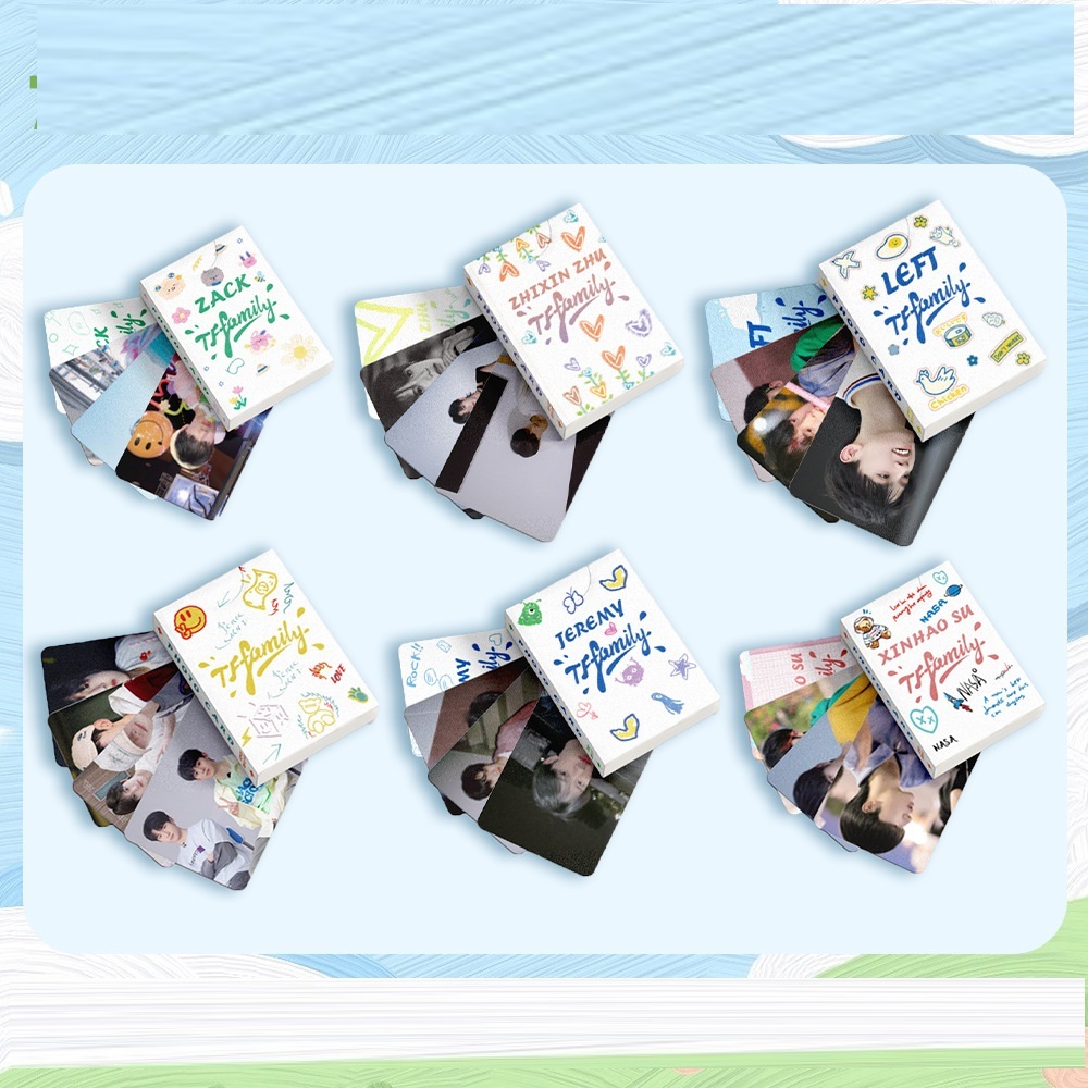 HOLOGRAM กล่องการ์ด Lomo 50 ใบ TF3 FAMILY รุ่นใหม่